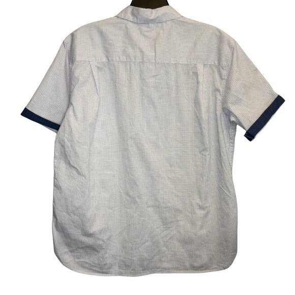 Mens Moda Campia Short Sleeve Button Down Shirt - Size L - Picture 5 of 6